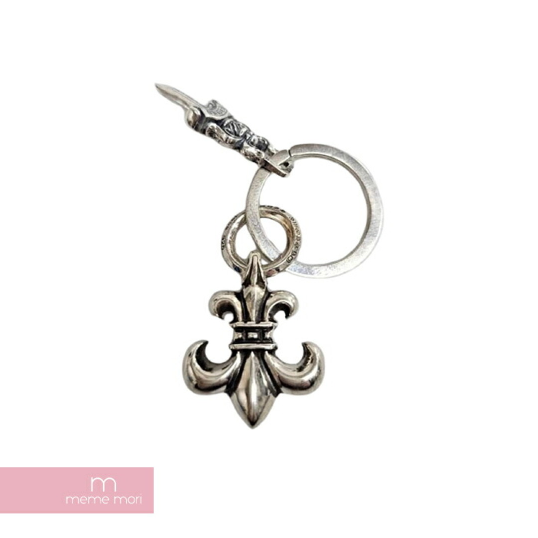 Chrome Hearts(クロムハーツ)のCHROME HEARTS BS Fleur Keyring クロムハーツ BSフレア&ダガーキーリング キーチェーン チャーム アクセサリー シルバー 【240311】【中古-B】【me04】 メンズのアクセサリー(その他)の商品写真