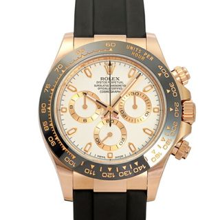 ロレックス(ROLEX)のロレックス ROLEX デイトナ コスモグラフ 116515LN アイボリー文字盤 中古 腕時計 メンズ(腕時計(アナログ))