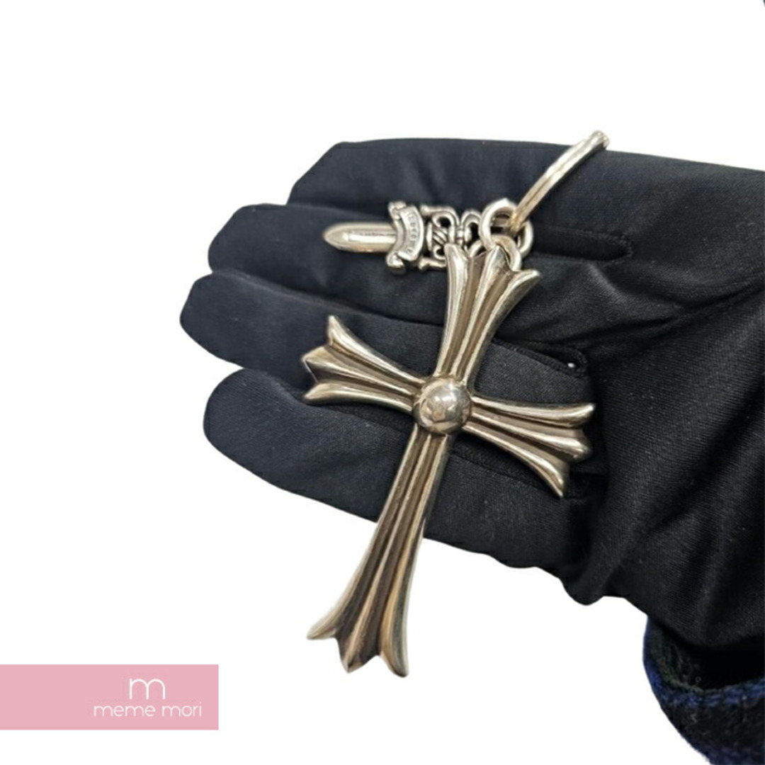 Chrome Hearts(クロムハーツ)のCHROME HEARTS Large Cross Pendant Top クロムハーツ ラージクロスペンダントトップ ヘッド ネックレス シルバー925 【240311】【中古-B】【me04】 メンズのアクセサリー(その他)の商品写真