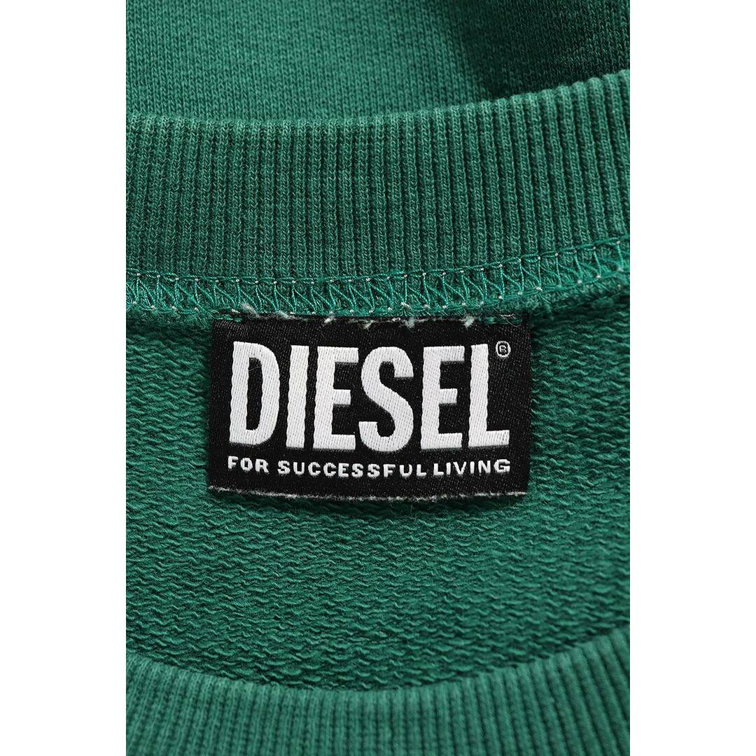 DIESEL(ディーゼル)のディーゼル  S-RAGLEN FELPA/A03641 ドッキングラグランスウェット メンズ L メンズのトップス(スウェット)の商品写真