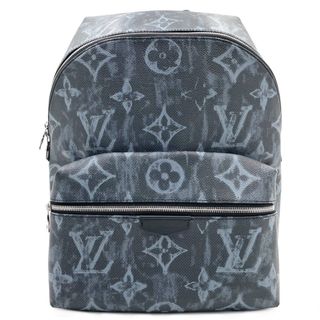 LOUIS VUITTON - 【在庫一掃】LOUIS VUITTON ルイヴィトン リュック モノグラムパステル ディスカバリーバックパックPM ブラック 黒 大容量 通勤 通学 鞄 かばん M57274    ノワール シルバー金具 メンズ【中古品】