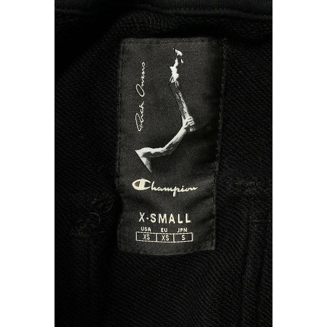 Rick Owens(リックオウエンス)のリックオウエンス ×チャンピオン Champion　  CM02C9245-CHFE ロゴ刺繍ドローストリングサルエルロングパンツ メンズ XS メンズのパンツ(サルエルパンツ)の商品写真