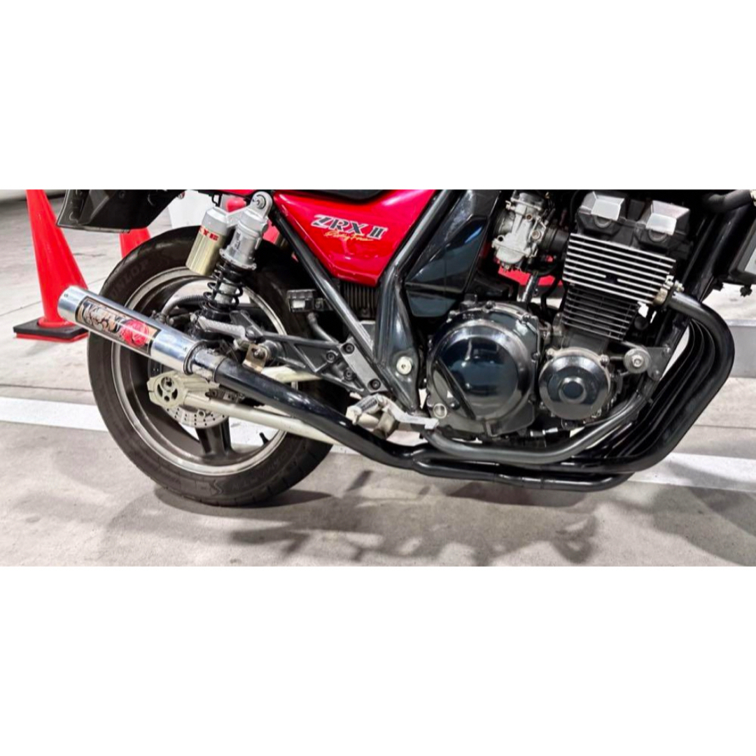 カワサキ(カワサキ)のRED STAGE 猪武者 武人 マフラー ZRX400Ⅱ 前期 自動車/バイクのバイク(パーツ)の商品写真