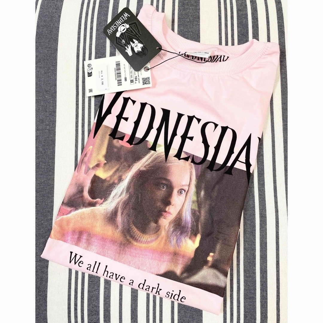 ZARA(ザラ)のZARA WEDNESDAY ウエンズデー　Tシャツ キッズ/ベビー/マタニティのキッズ服女の子用(90cm~)(Tシャツ/カットソー)の商品写真