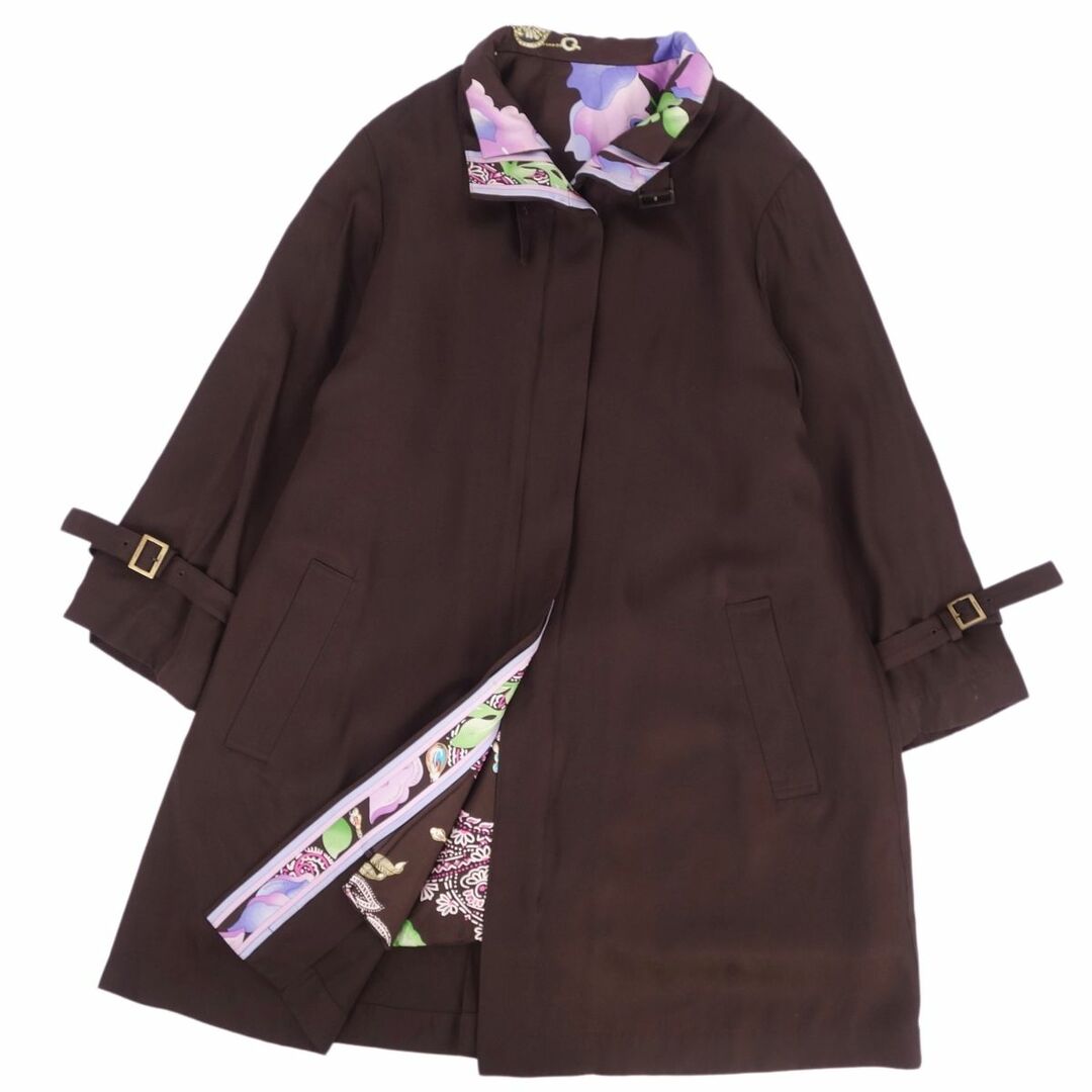 LEONARD - レオナール LEONARD FASHION コート 中綿ライナー付き LEONARD - レオナール LEONARD FASHION コート 中綿ライナー付き