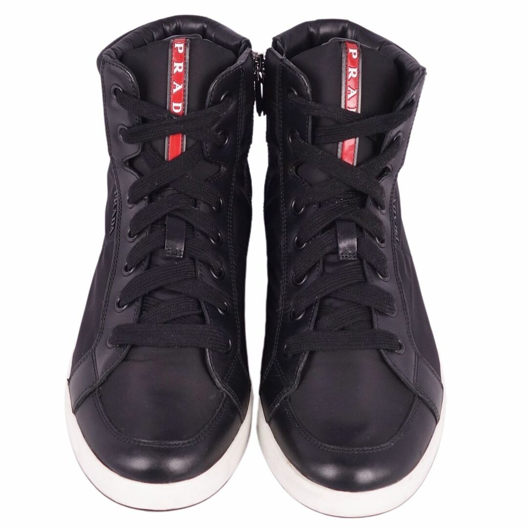 PRADA - プラダ PRADA スニーカー ハイカット サイドジップ PRADA - プラダ PRADA スニーカー ハイカット サイドジップ
