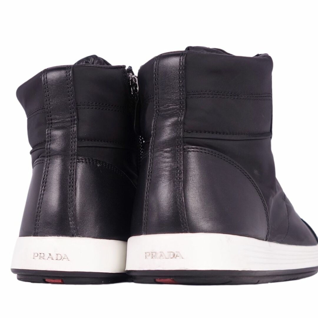 PRADA - プラダ PRADA スニーカー ハイカット サイドジップ PRADA - プラダ PRADA スニーカー ハイカット サイドジップ