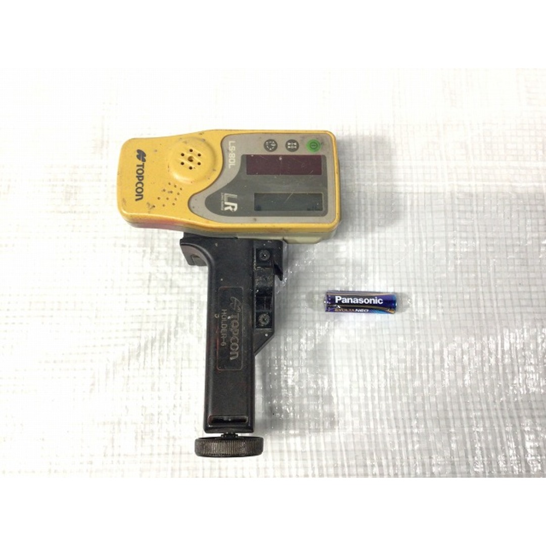 ☆中古品☆TOPCON トプコン ローテーティングレーザー RL-H5A 受光器(LS-80L) ケース付 回転レーザーレベル ローティングレーザー 87191 自動車/バイクのバイク(工具)の商品写真