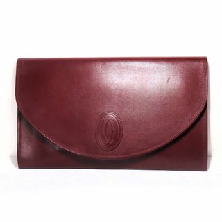 カルティエ(Cartier)のCartier カルティエ クラッチバッグ レッド 16.5×28cm 保存袋(その他)