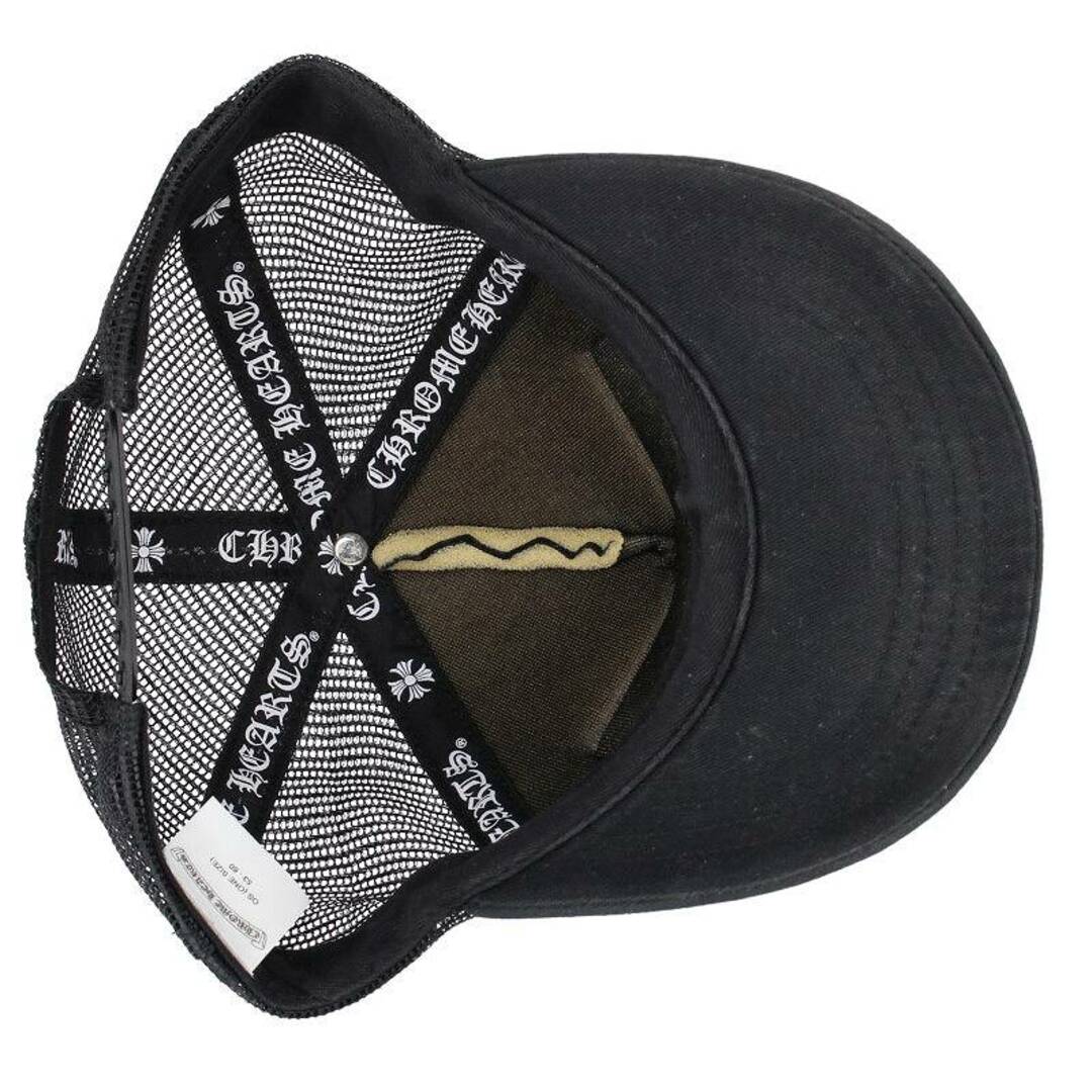 クロムハーツ  TRUCKER CAP/トラッカーキャップ CHパッチクロスボール付メッシュ帽子 メンズ ONE SIZE