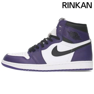 ナイキ(NIKE)のナイキ  AIR JORDAN 1 RETRO HIGH OG COURT PURPLE 555088-500 エア ジョーダン1レトロハイオージーコートパープルスニーカー メンズ 29.5cm(スニーカー)