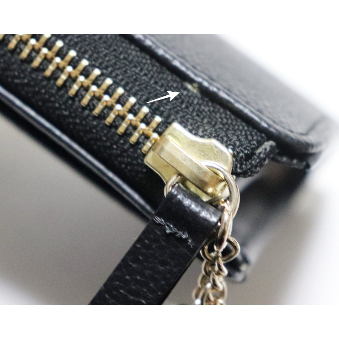 CLATHAS(クレイサス)の《クレイサス》箱付新品 豪華飾り付 ポケット多数 レザーL字ファスナー式長財布 レディースのファッション小物(財布)の商品写真