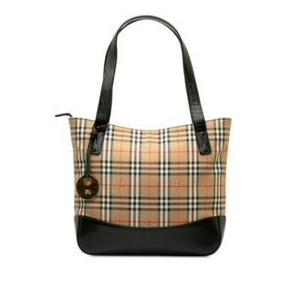 バーバリー(BURBERRY)のバーバリー ノバチェック シャドーホース トートバッグ キャンバス レディース BURBERRY 【1-0140184】(トートバッグ)