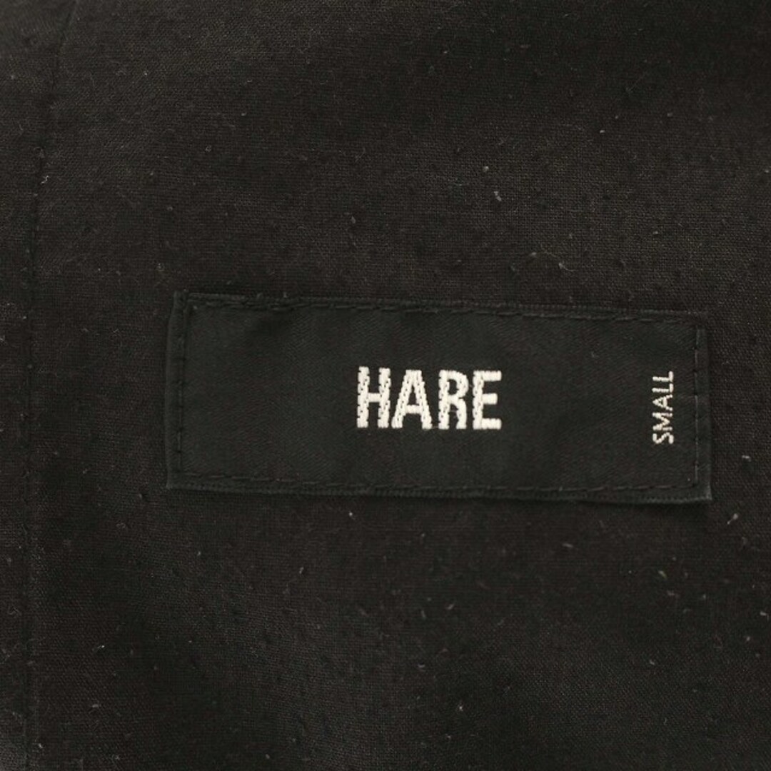 HARE(ハレ)のハレ HARE イージーパンツ テーパード サルエル S 黒 ブラック メンズのパンツ(サルエルパンツ)の商品写真