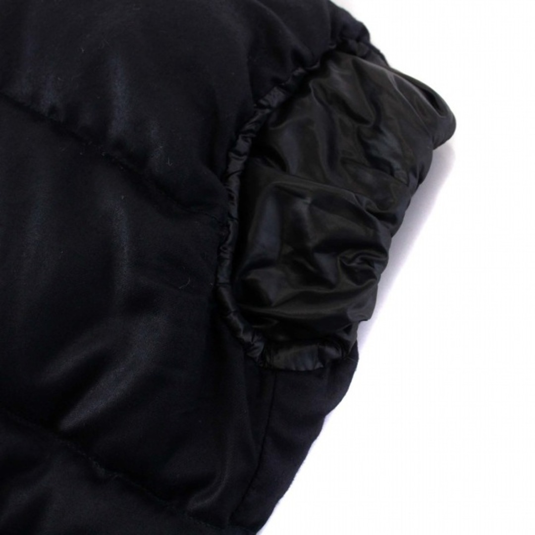 DUVETICA(デュベティカ)のデュベティカ FEBEDUE ダウンベスト ジップアップ フード 42 紺 レディースのジャケット/アウター(ダウンベスト)の商品写真