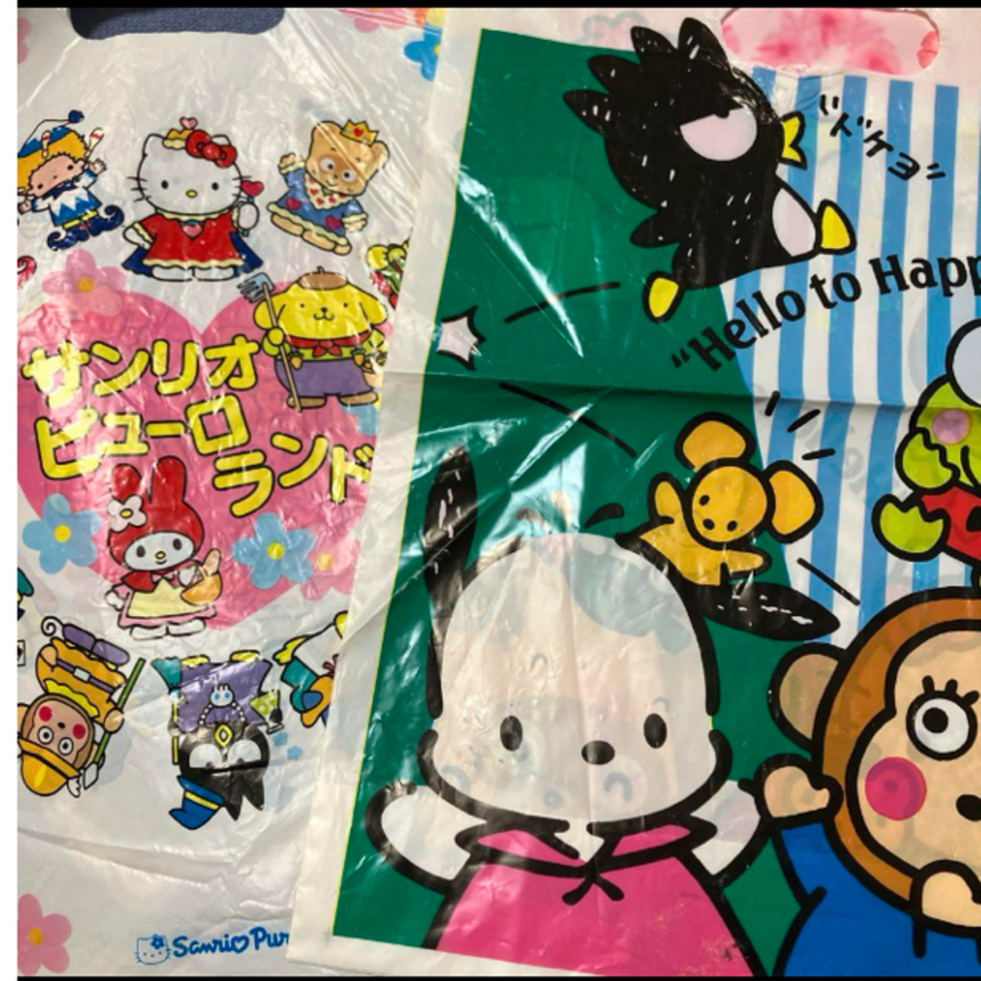 サンリオ(サンリオ)の希少Sanrioショップ袋10枚 レディースのバッグ(ショップ袋)の商品写真