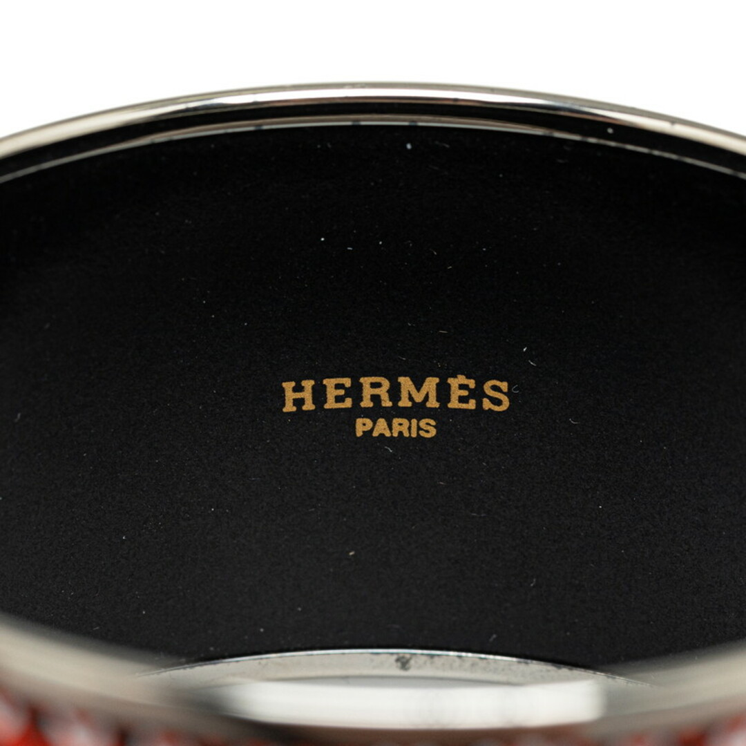 Hermes(エルメス)の美品 エルメス エマイユTGM 七宝焼き 馬柄 バングル メタル レディース HERMES 【222-41894】 レディースのアクセサリー(ブレスレット/バングル)の商品写真