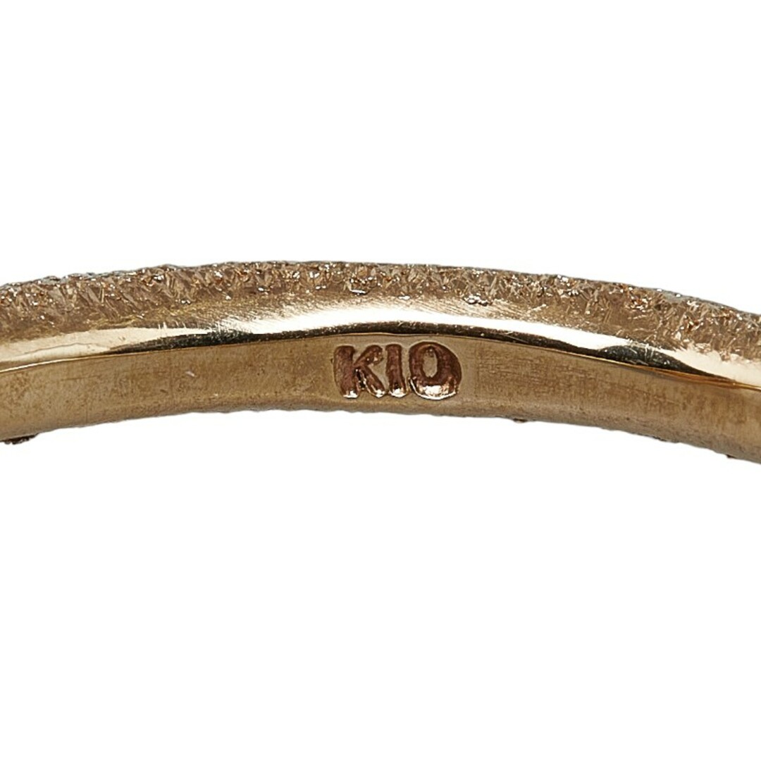K10 ゴールド リング 指輪 ガーネット 【1-0142294】 レディースのアクセサリー(リング(指輪))の商品写真