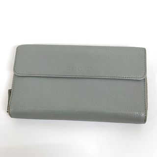 グッチ(Gucci)の【GUCCI】グッチ コンチネンタルウォレット グレー 347112 525040/ik0193(財布)