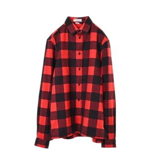 BALENCIAGA - BALENCIAGA ウール混 チェックシャツの通販 by BALENCIAGA - BALENCIAGA ウール混 チェックシャツの通販 by