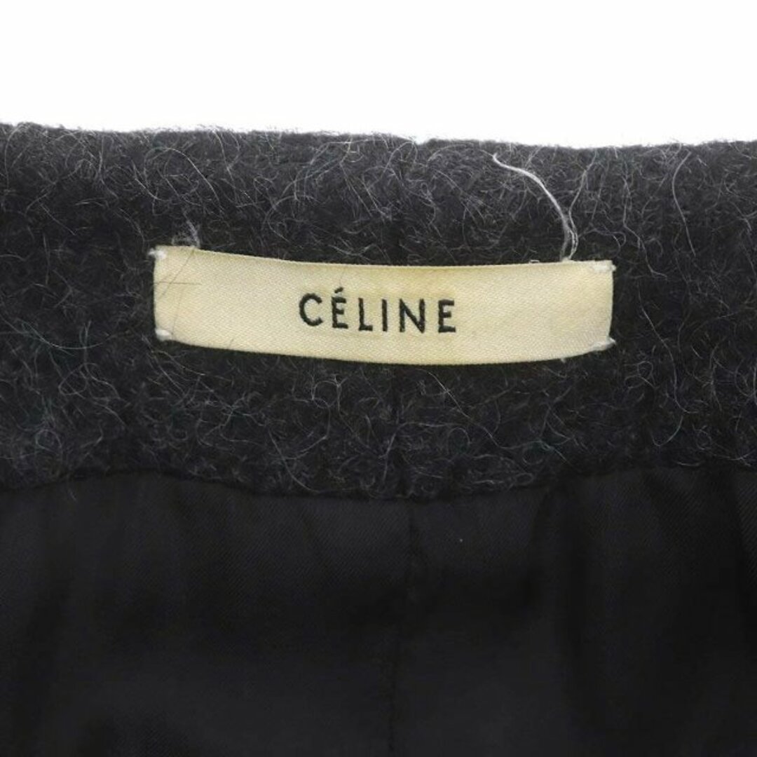 celine(セリーヌ)のセリーヌ フィービー期 アルパカ ジャケット コート 38 ダークグレー レディースのジャケット/アウター(その他)の商品写真