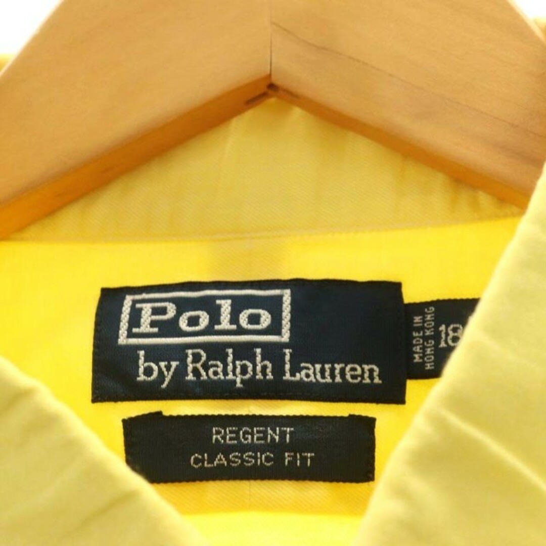 POLO RALPH LAUREN(ポロラルフローレン)のポロ ラルフローレン ビッグシャツ カッター 長袖 フロントボタン XXL 黄 レディースのレディース その他(その他)の商品写真