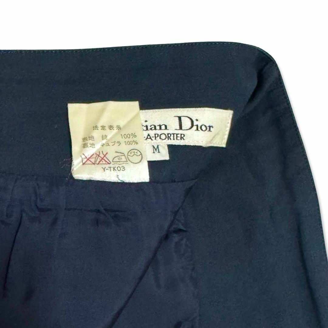 Christian Dior(クリスチャンディオール)のクリスチャンディオール  ボトムス サイズM 洋服 レディース ブラック レディースのスカート(ひざ丈スカート)の商品写真