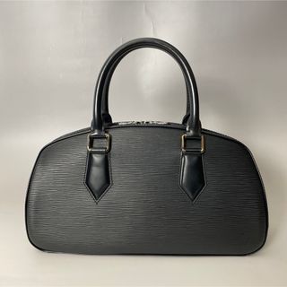 ルイヴィトン(LOUIS VUITTON)のLouis Vuitton 極美品 新型 SV金具 エピ黒 ジャスミン ヴィトン(ハンドバッグ)