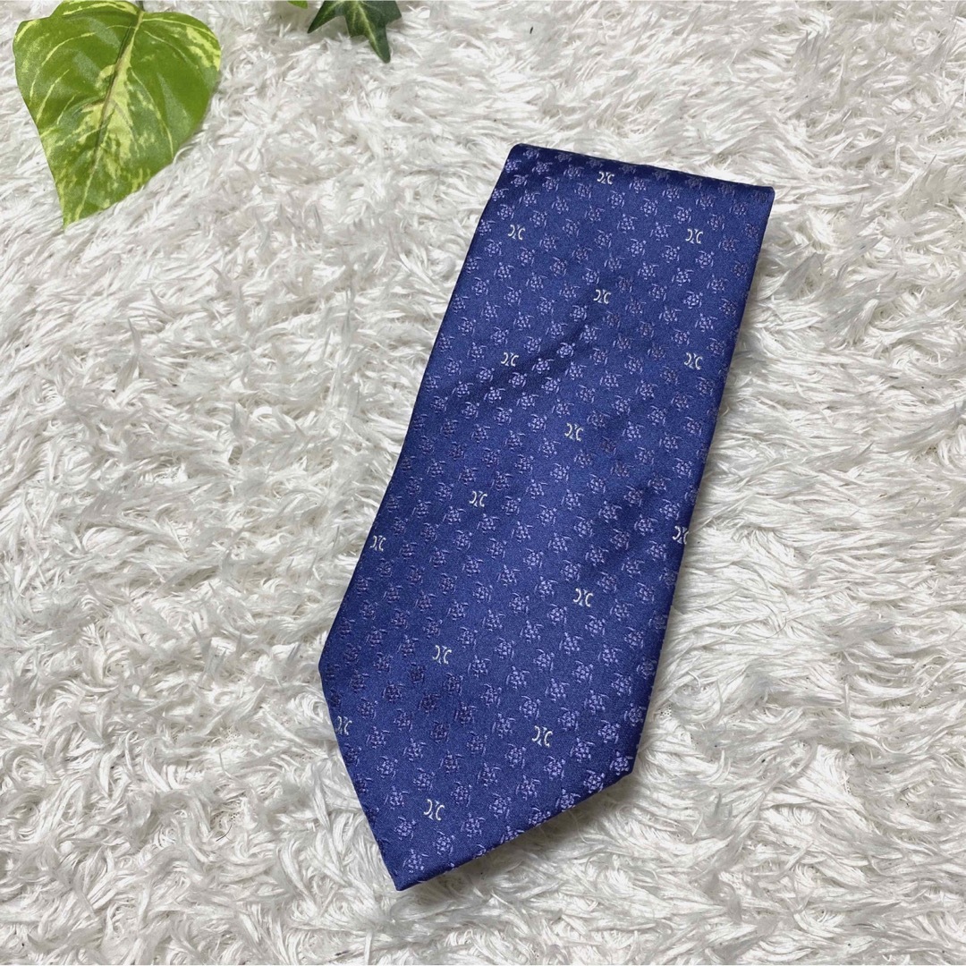 celine セリーヌ ネクタイ シルク レトロ お洒落 高級 マカダム柄 celine セリーヌ ネクタイ シルク レトロ お洒落 高級 マカダム柄