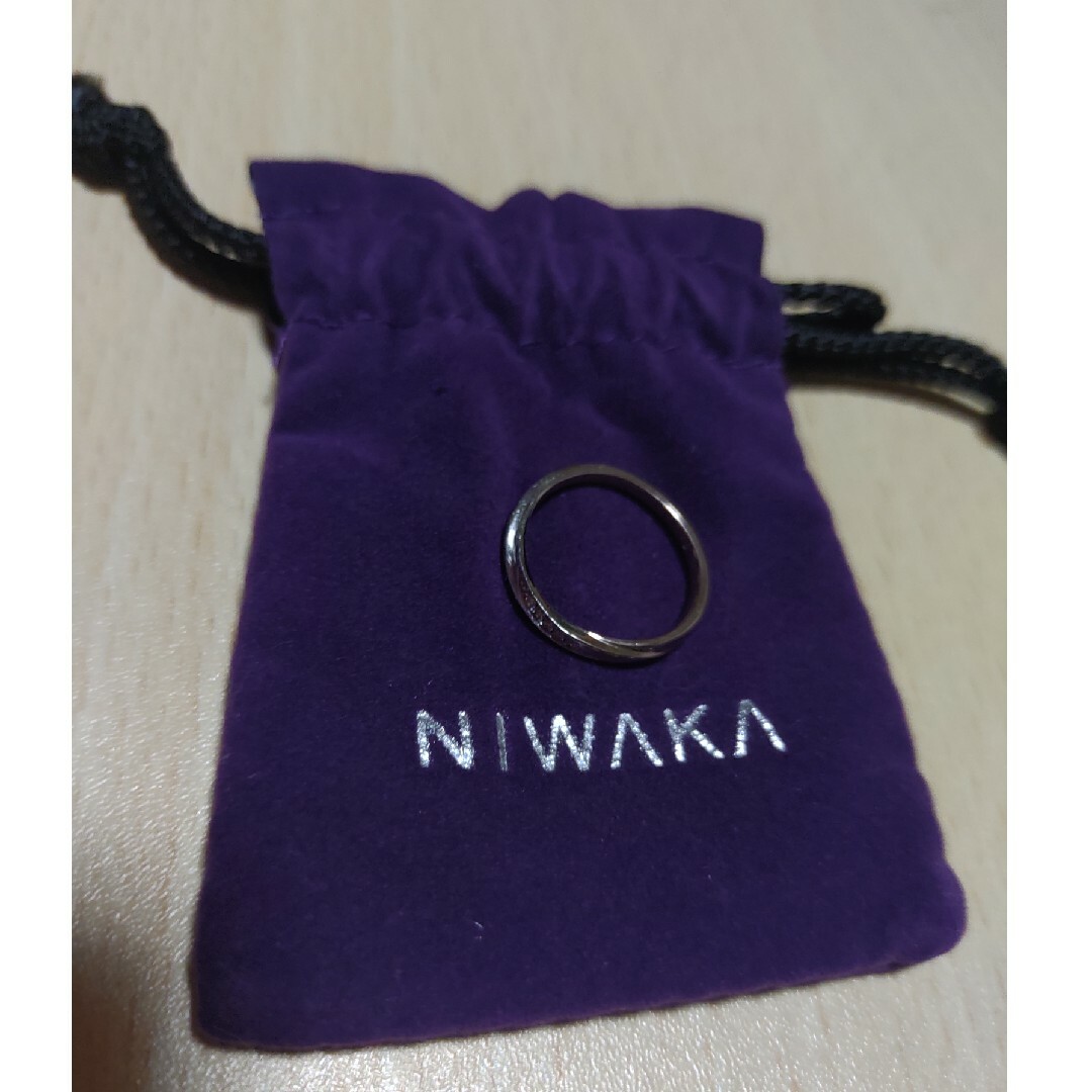 俄(ニワカ)の俄NIWAKA　雪佳景SEKKAKEI　PT950 K18　ダイヤモンドリング レディースのアクセサリー(リング(指輪))の商品写真