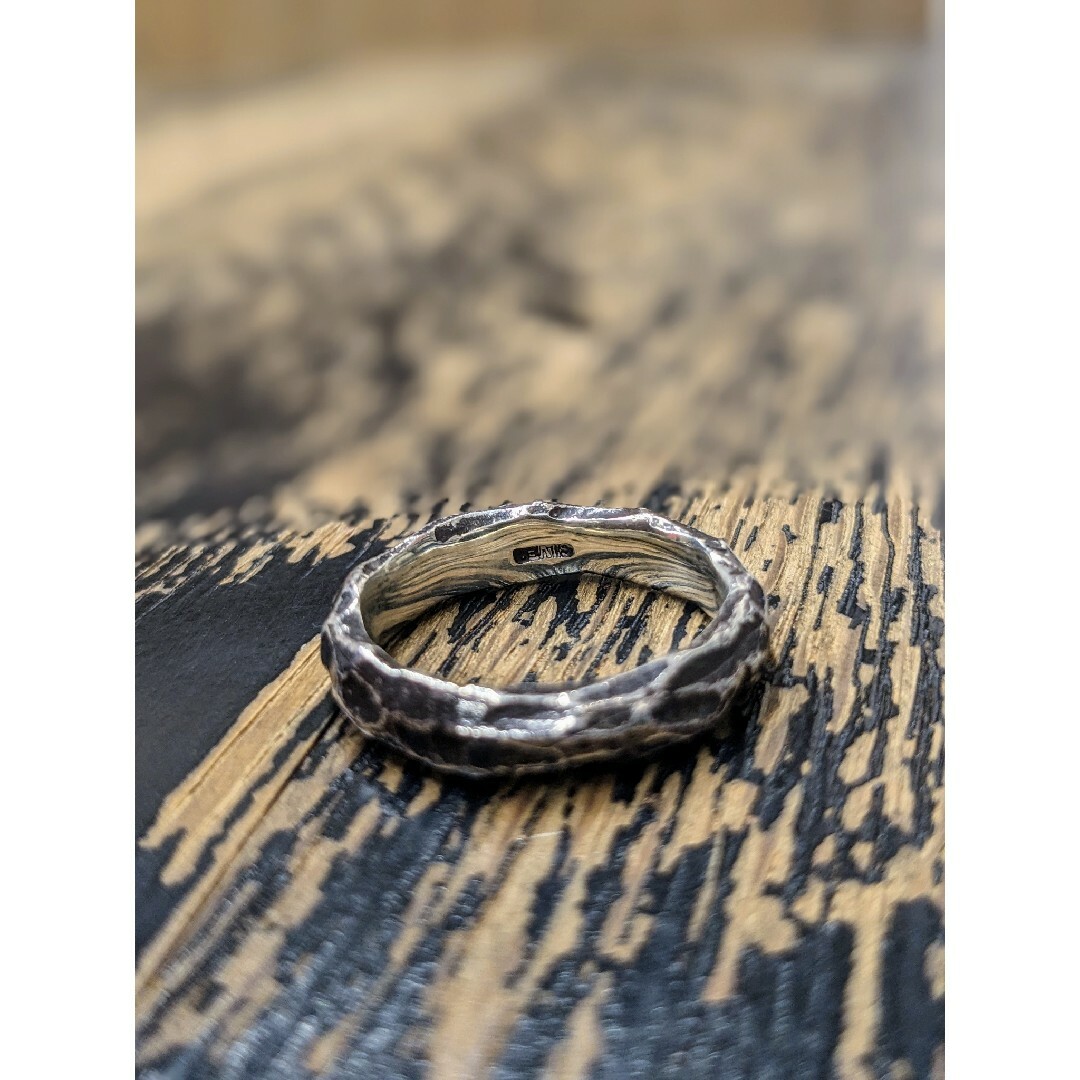 BEAMS(ビームス)のDEKOBOKO SILVER RING メンズのアクセサリー(リング(指輪))の商品写真