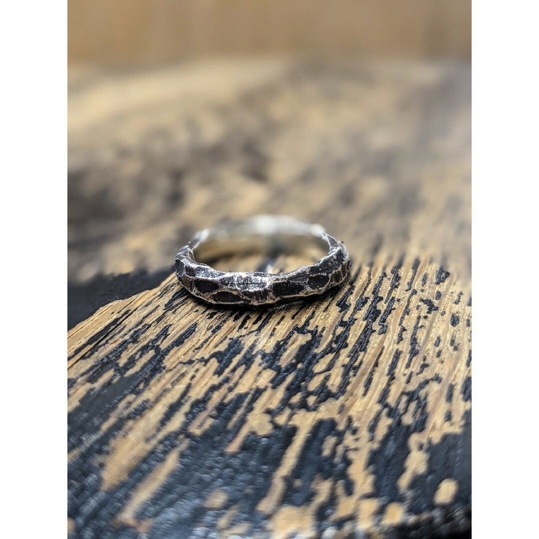 BEAMS(ビームス)のDEKOBOKO SILVER RING メンズのアクセサリー(リング(指輪))の商品写真