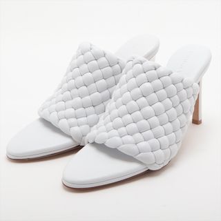 ボッテガヴェネタ(Bottega Veneta)のボッテガヴェネタ  レザー 37.5 ホワイト レディース その他靴(その他)