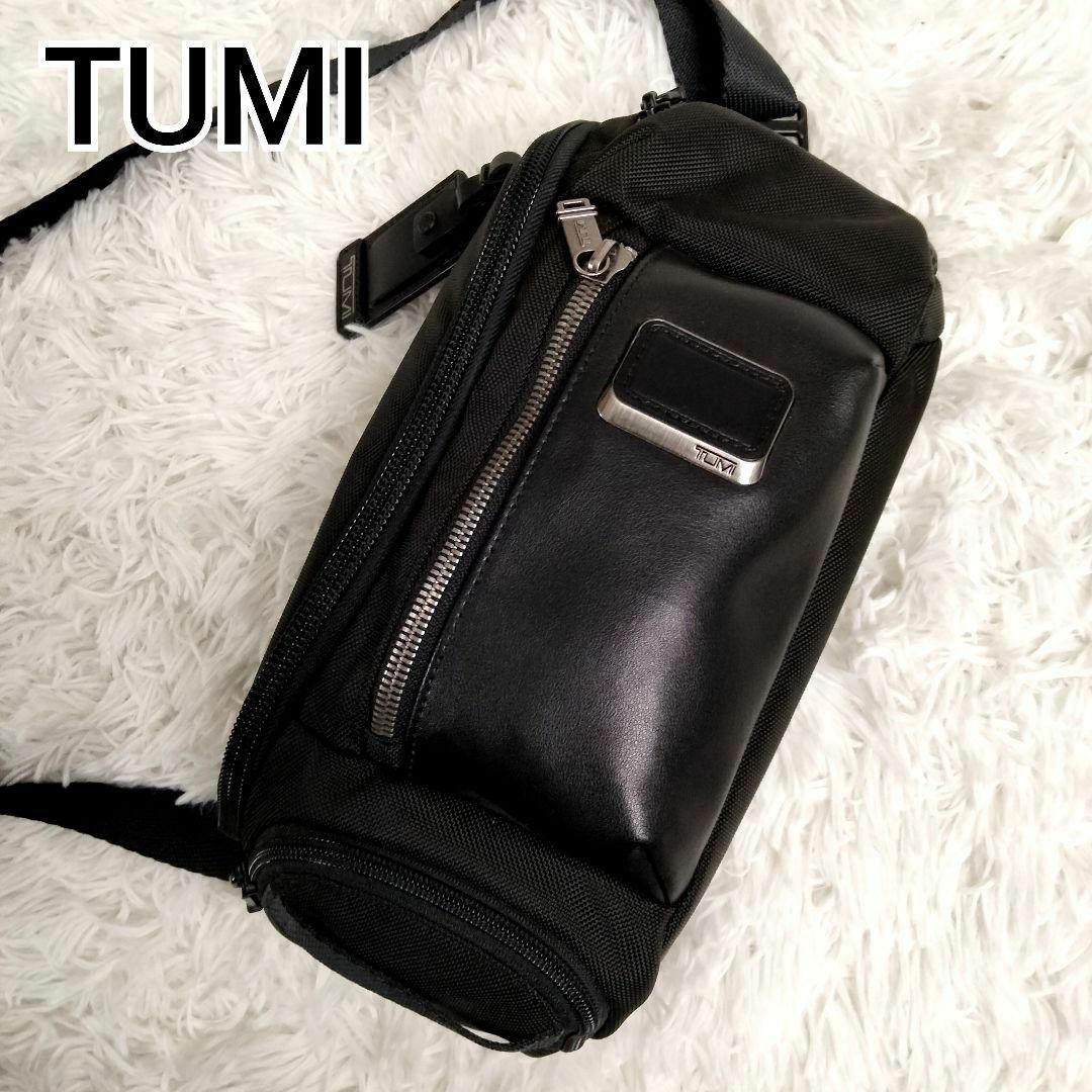 美品】TUMI ALPHA BRAVO ケリー ボディバッグ ショルダーバッグ - バッグ