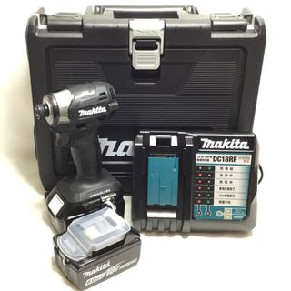 マキタ(Makita)のΘΘMAKITA マキタ インパクトドライバ 未使用品(S) 付属品完備 4 TD173DRGXG ブラック(その他)