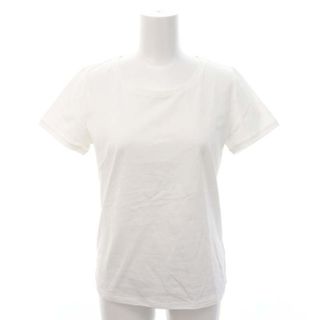 バーニーズニューヨーク(BARNEYS NEW YORK)のバーニーズニューヨーク Tシャツ カットソー 半袖 プルオーバー 36 S 白(Tシャツ(半袖/袖なし))