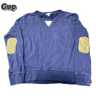 ギャップ(GAP)のギャップ　トレーナー　スウェット　紺　M(スウェット)