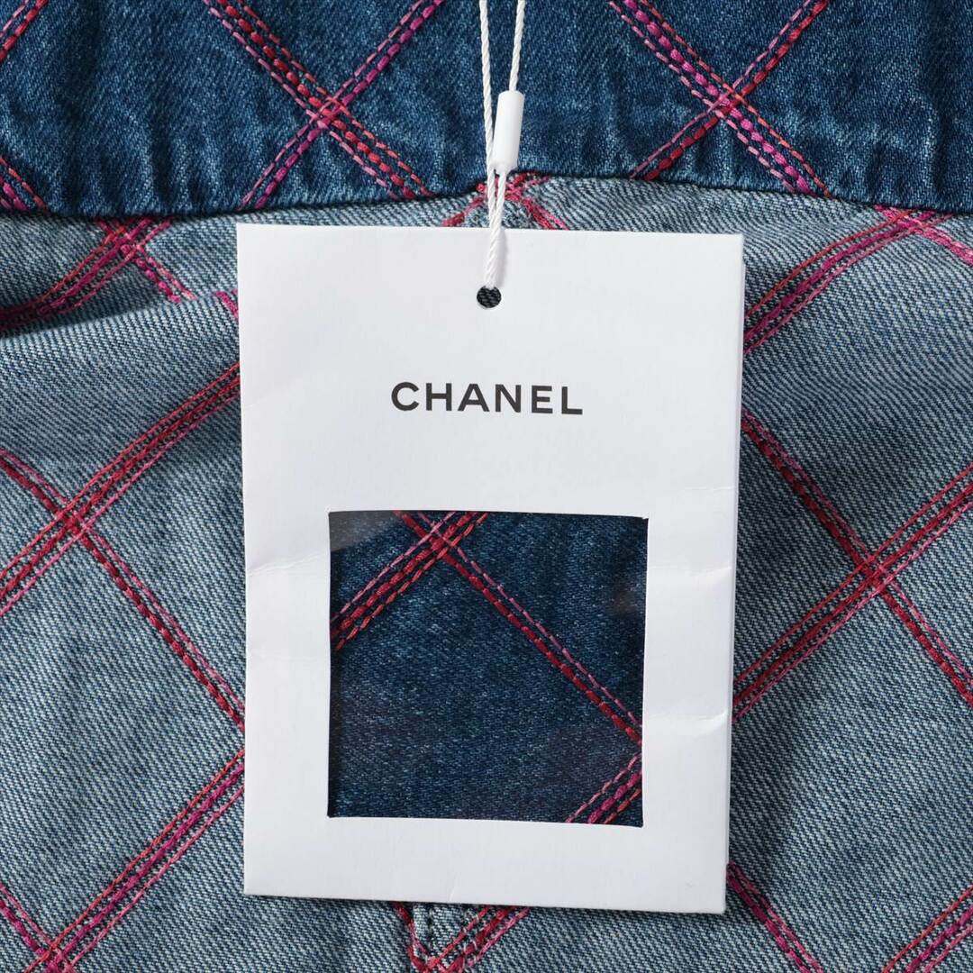 CHANEL(シャネル)のシャネル ココボタン コットン 36 ピンク レディース その他アウター レディースのジャケット/アウター(その他)の商品写真