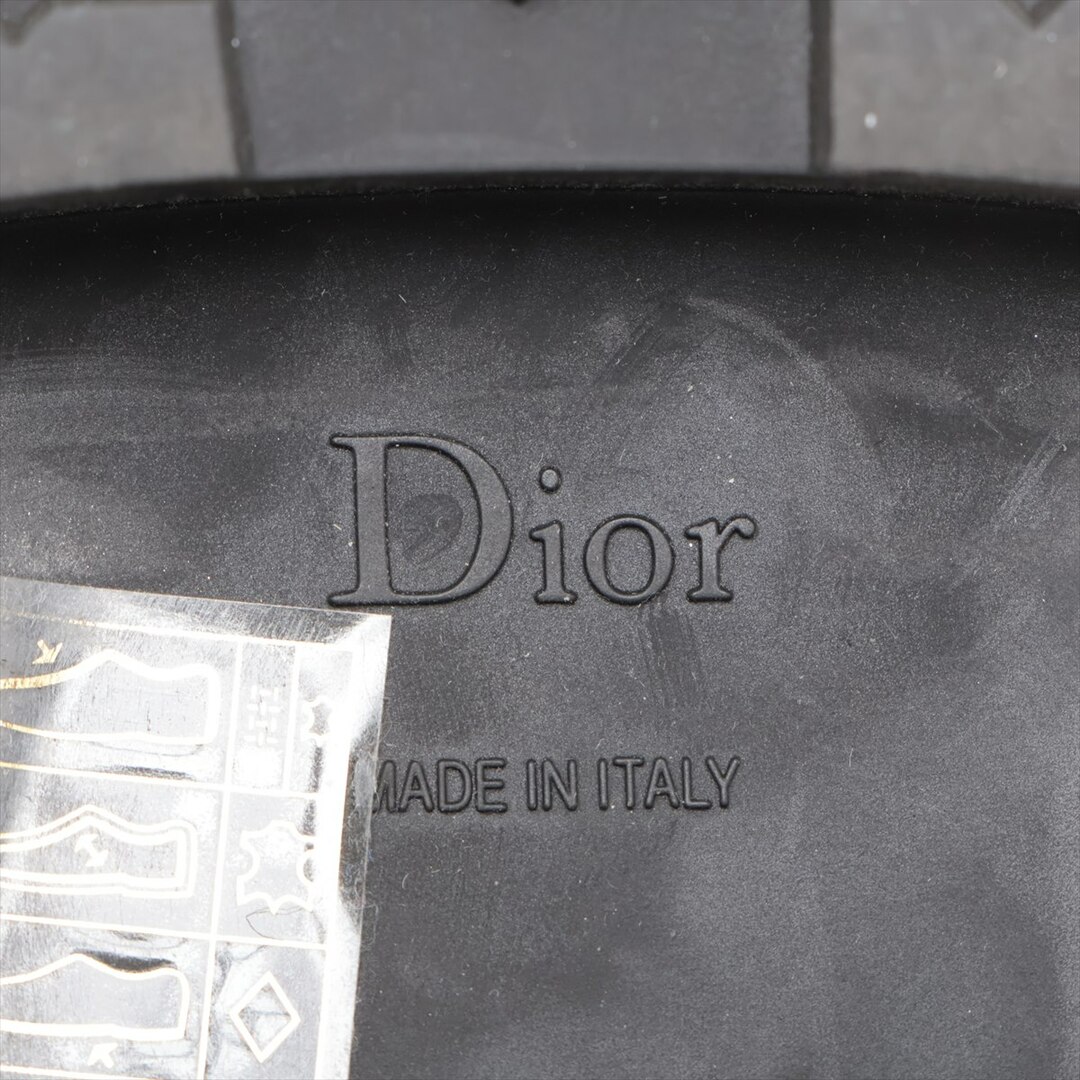 Dior(ディオール)のディオール  レザー×ファブリック 35 ブラック レディース ブーツ レディースの靴/シューズ(ブーツ)の商品写真