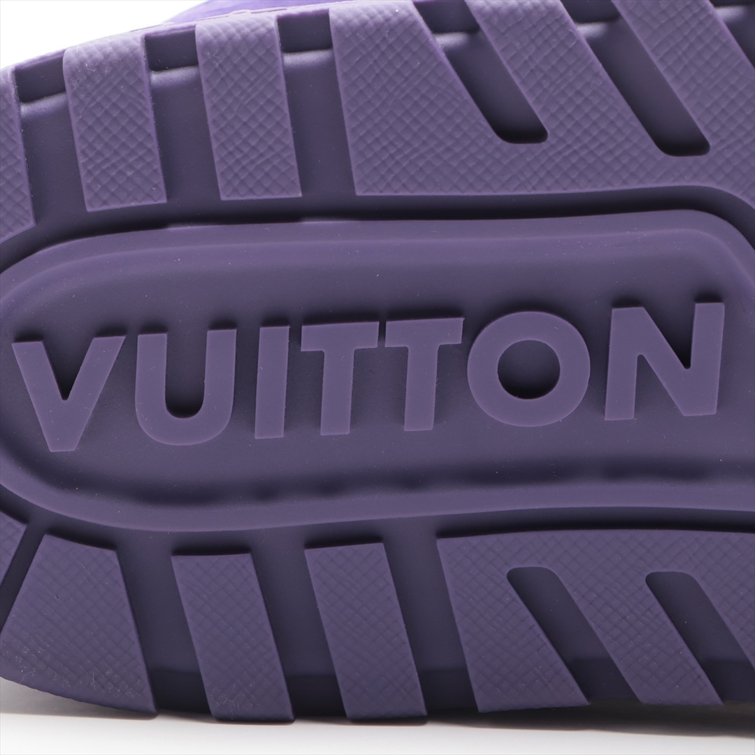 LOUIS VUITTON(ルイヴィトン)のヴィトン LVトレイナーマキシライン レザー×スエード 9.5 パープル メンズの靴/シューズ(スニーカー)の商品写真