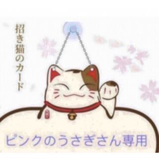 ピンクのうさぎさん専用(その他)