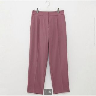 プラステ(PLST)の【新品タグ付き】PLST リネンブレンドサスペンダーパンツ(クロップドパンツ)