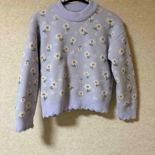 ザラキッズ(ZARA KIDS)のZARA 花柄 セーター ニット(ニット)