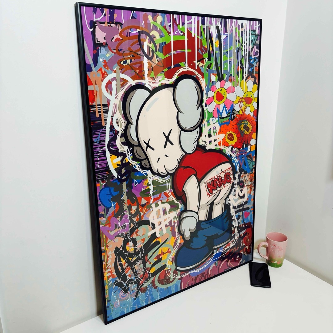 ポスター】KAWS(カウズ)21 ベアブリック(A1サイズ)の通販 by ポスター】KAWS(カウズ)21 ベアブリック(A1サイズ)の通販 by