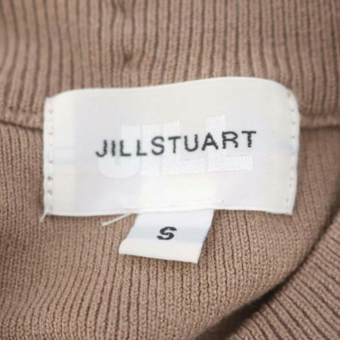 JILL by JILLSTUART(ジルバイジルスチュアート)のジルバイジルスチュアート 22SS ボウタイニットワンピース ひざ丈 長袖 切替 レディースのワンピース(ひざ丈ワンピース)の商品写真