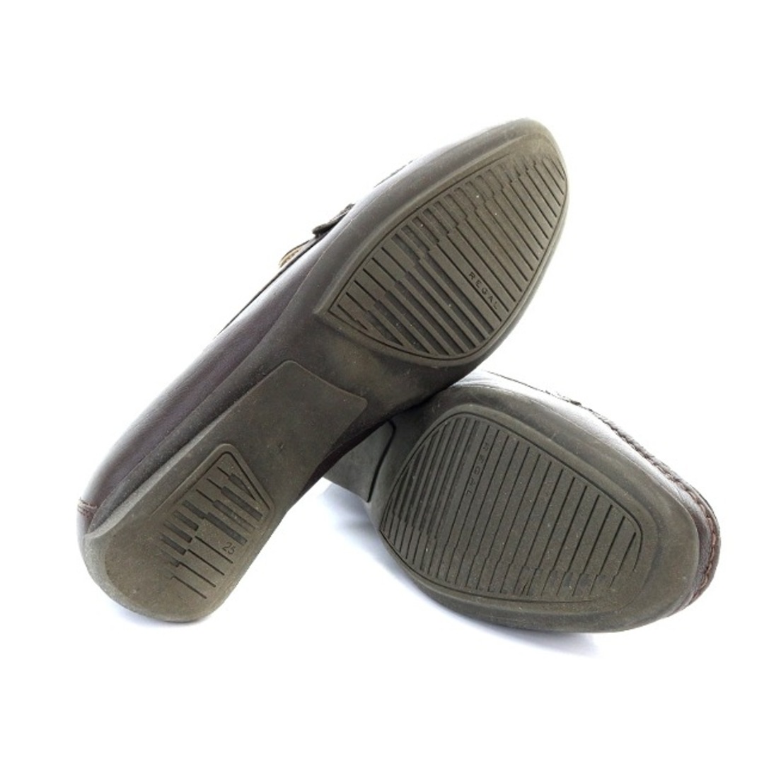 REGAL(リーガル)のリーガル REGAL ローファー レザー 25cm 茶  レディースの靴/シューズ(ローファー/革靴)の商品写真