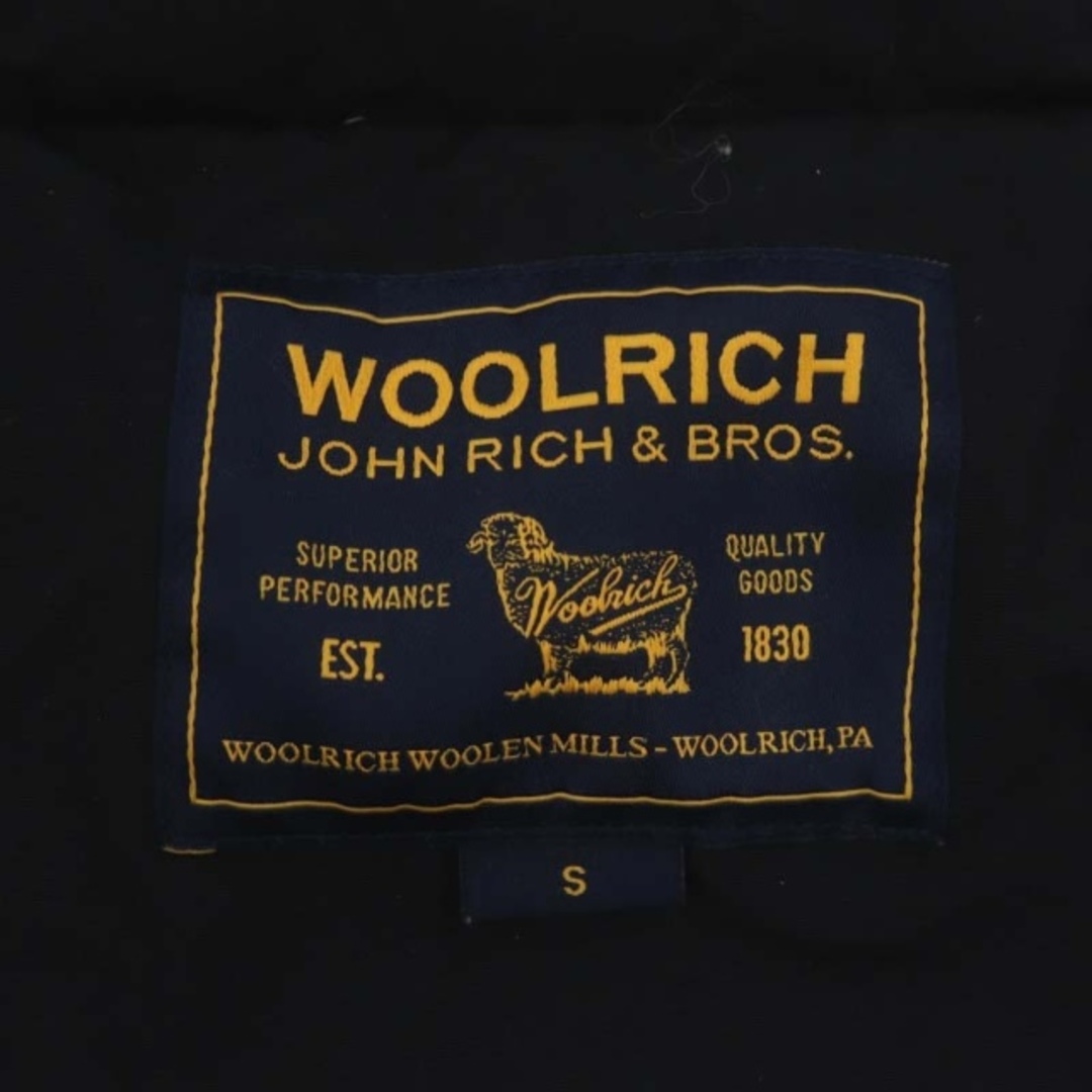 WOOLRICH(ウールリッチ)のウールリッチ フード ダウンジャケット アウター ジップアップ S 黒 ブラック レディースのジャケット/アウター(ダウンジャケット)の商品写真