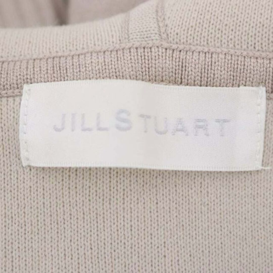 JILLSTUART(ジルスチュアート)のジルスチュアート Exclusive Line ニットフーディー F ベージュ レディースのトップス(ニット/セーター)の商品写真