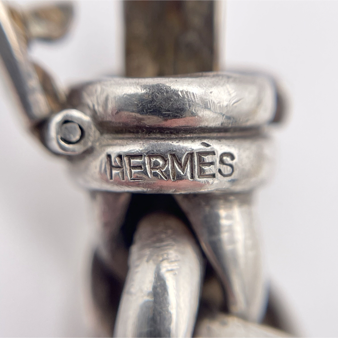 Hermes(エルメス)のVINTAGE HERMES ゴールド シルバー ブレスレット エルメス メンズのアクセサリー(ブレスレット)の商品写真