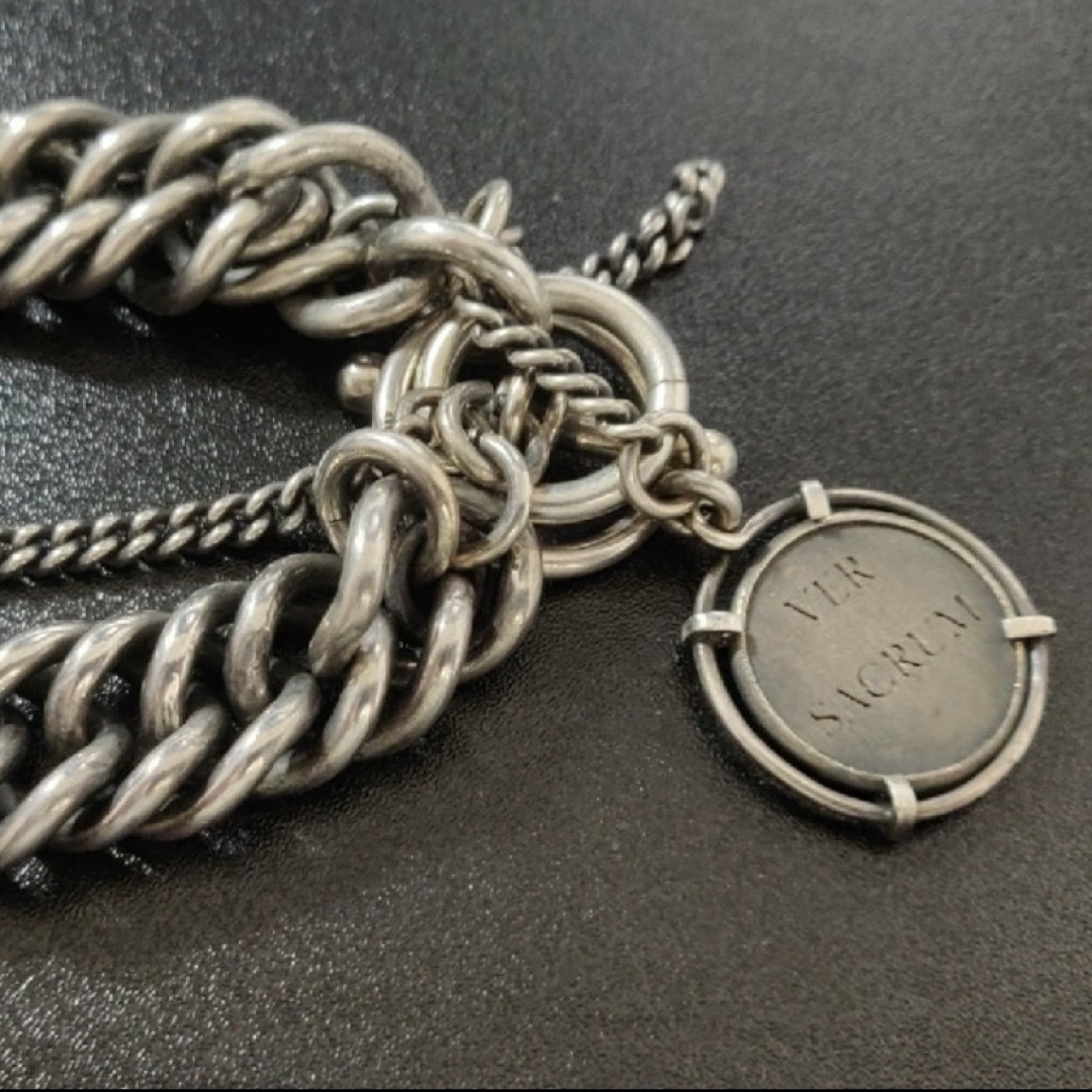 Ann Demeulemeester(アンドゥムルメステール)のAnn Demeulemeester silver bracelet メンズのアクセサリー(ブレスレット)の商品写真